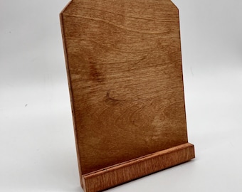 Wooden Picture Frame, Wooden Display,  Wooden Desktop Easel, Removeable Stand, Wooden Photo Stand, Picture Holder, Centerpiece Display