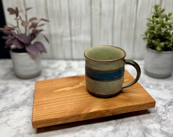 10x12 Inch Gunstock Barrel Wood Table Riser - Wood Pedestal - Rustic Wood Riser - Farmhouse Riser-Wood Tray- Rustic Decor - Distressed