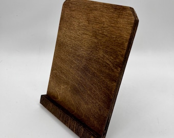 Wooden Picture Frame, Wooden Display,  Wooden Desktop Easel, Removeable Stand, Wooden Photo Stand, Picture Holder, Centerpiece Display