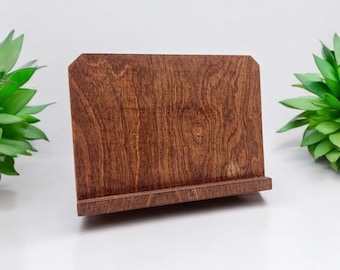 Wooden Picture Frame, Wooden Display,  Wooden Desktop Easel, Removeable Stand, Wooden Photo Stand, Picture Holder, Centerpiece Display