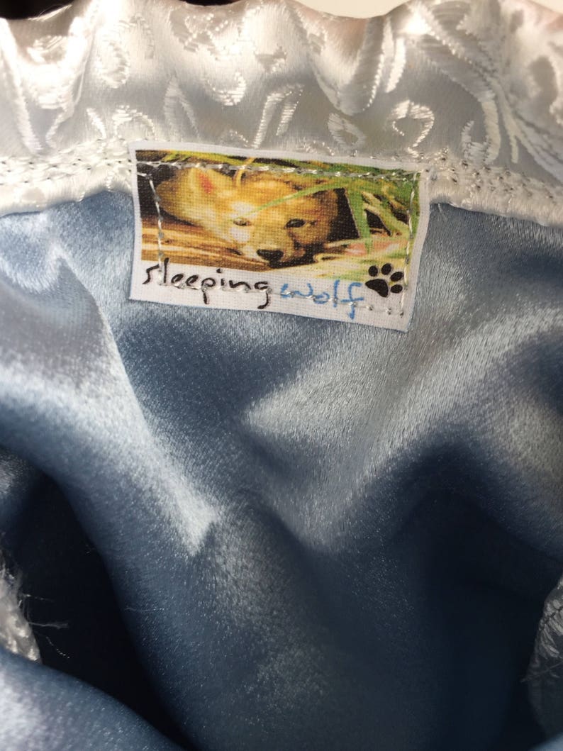 Cinderella Wedding Brocade Drawstring Tarot Bag