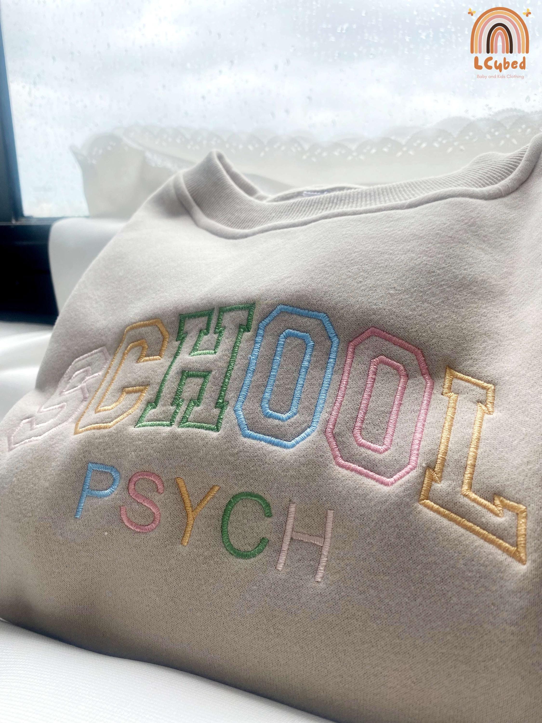 Psych Sweaters Embroidered Retro School Psychologist Sweatshirt, School Psych Gift ...