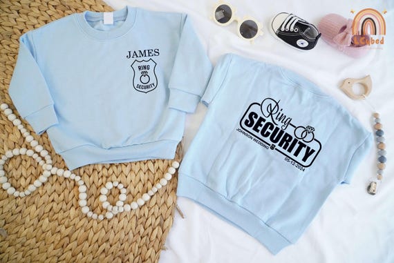 Custom Ring Security Shirt, Personalized Ring Bea… - image 2