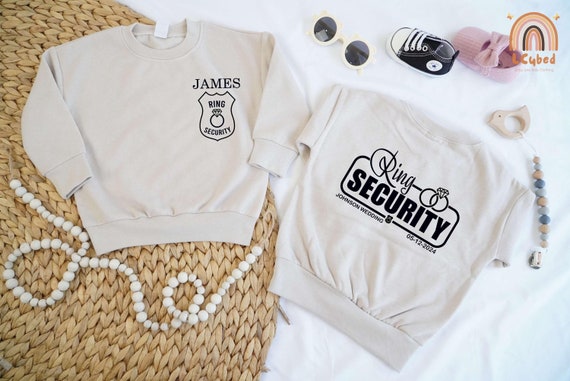 Custom Ring Security Shirt, Personalized Ring Bea… - image 1
