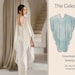 Romantic Flowy Dress Pdf Pattern | DIY Fashion | Easy Sewing | Cape ...