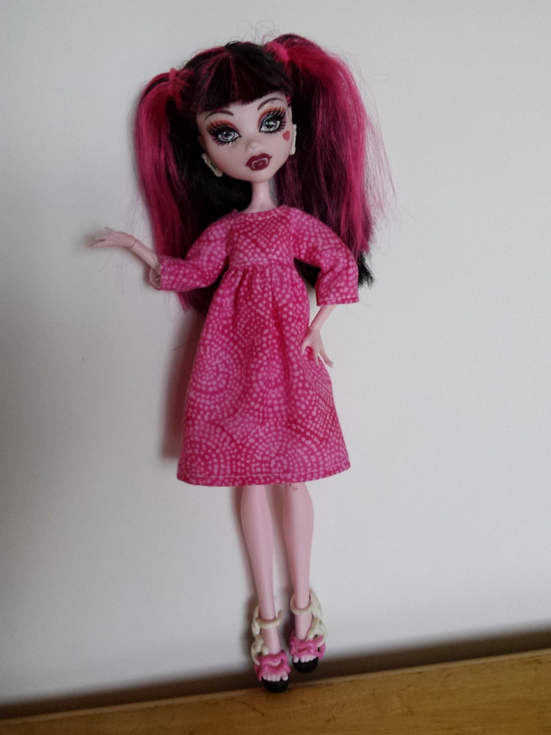 MONSTER HIGH Sewing Pattern claire Dress PDF Etsy Australia