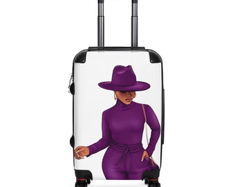 Purple Diva Suitcase