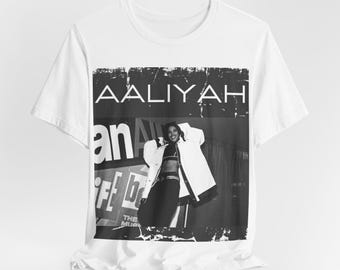 アリーヤ ユニセックス ジャージー 半袖 Tシャツ