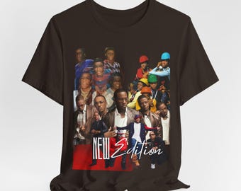 新版ユニセックスジャージー半袖Tシャツ