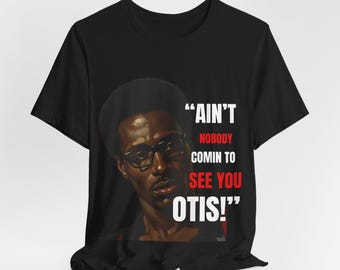 誰も君に会いに来ないよ、オーティス Tシャツ | レトロポートレートTシャツ