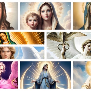46 Imagenes Image PDF, Angel, Abundia, Metatron, Arcangel, Mary, Jesus, Maria, Iemanja, San Miguel St Michael, Gabriel, Uriel, Chamuel