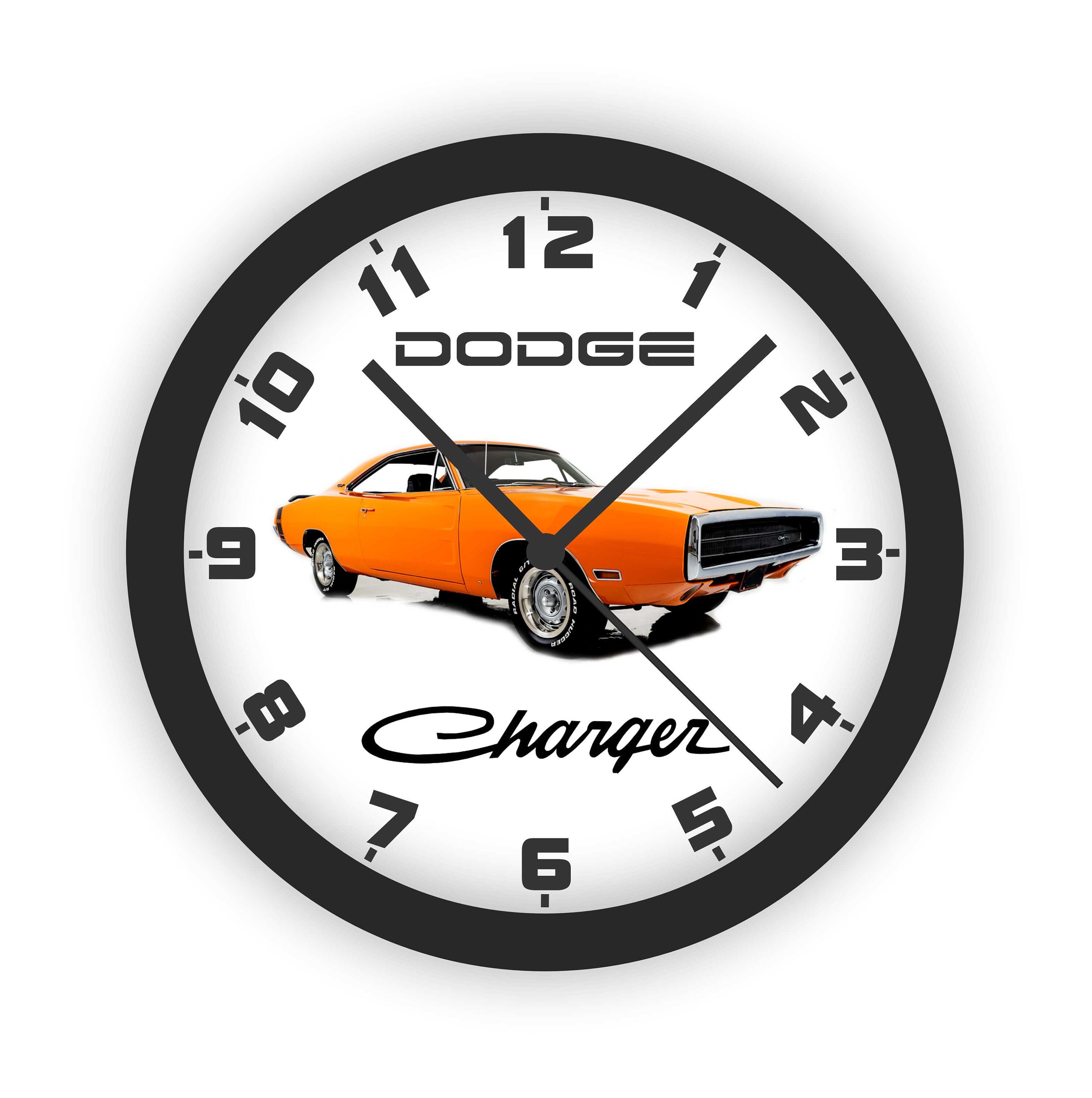 1970 Dodge Charger 500 Wall Clock