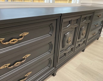 Refinished Thomasville Triple Buffet