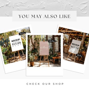 You may also Like. Check out our shop with other mockups