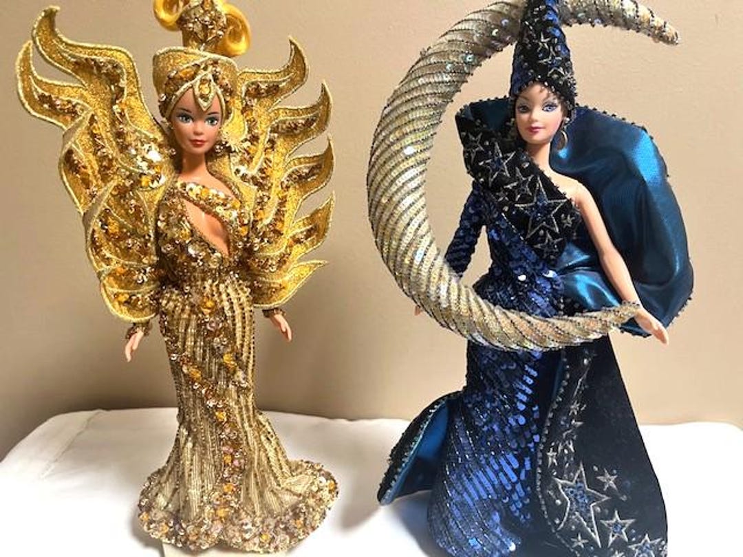 Barbie Goddess of the Sun and Moon Goddess by Bob Mackie Vintage 1990's