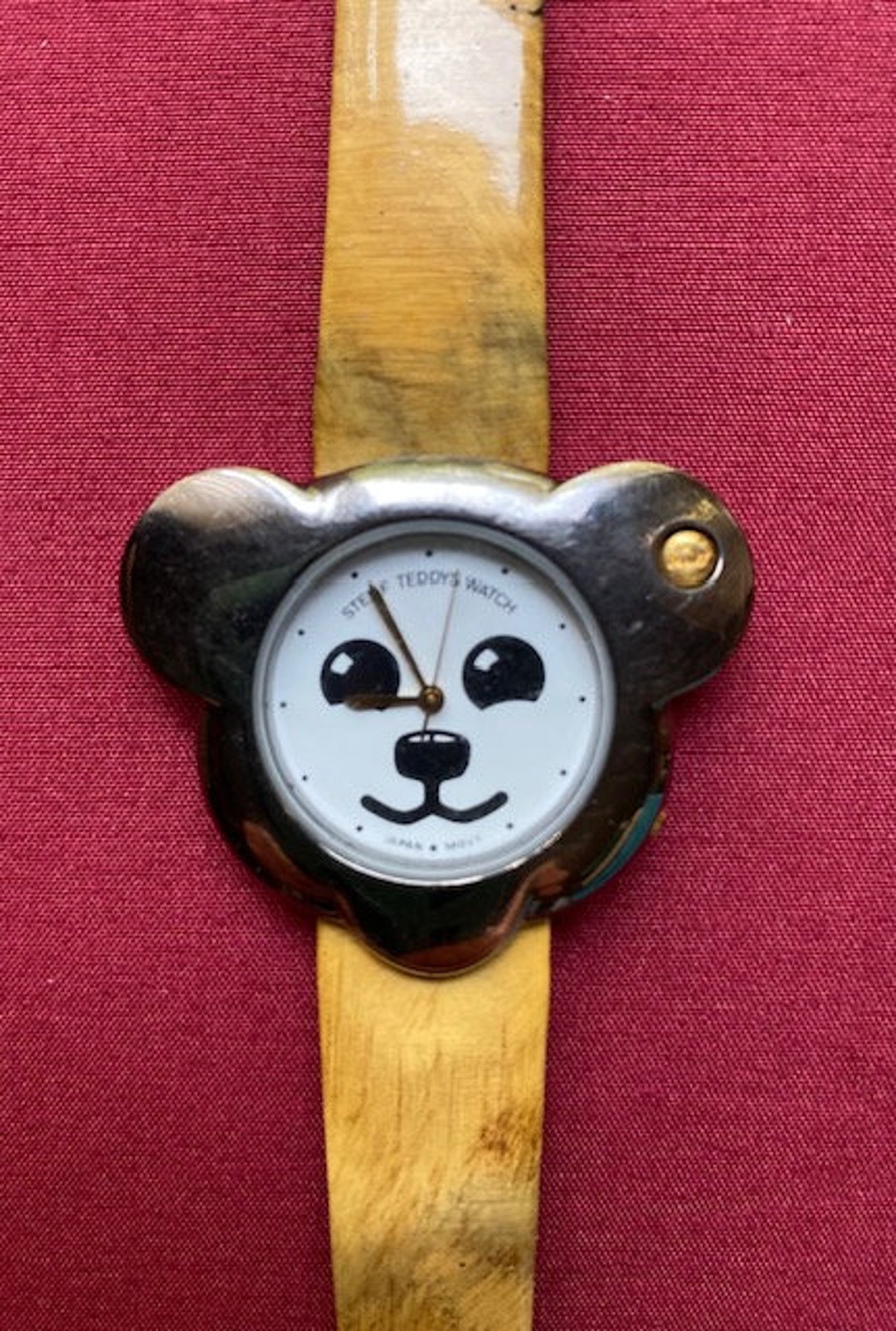 Steiff Teddy Bear Vintage Wrist Watch - Etsy