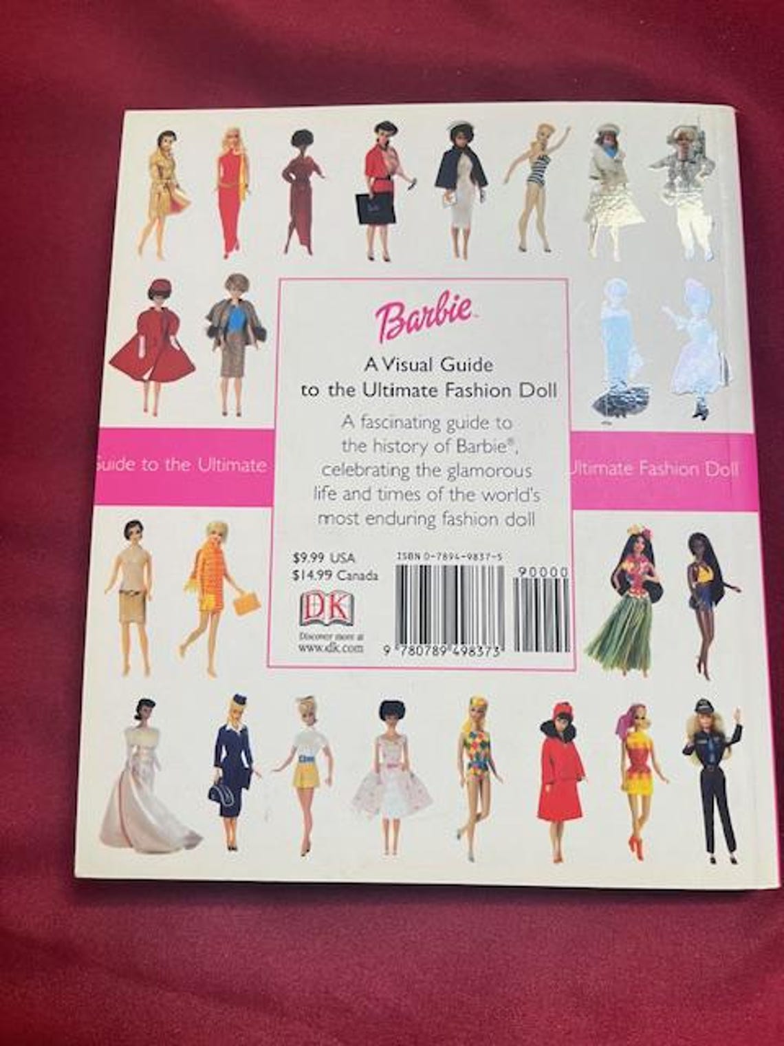 Barbie 's A Visual Guide to the Ultimate Fashion Doll Book - Etsy