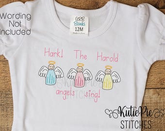 Angel Trio Quick Stitch Sketch Machine Embroidery Design Archangel Cherub