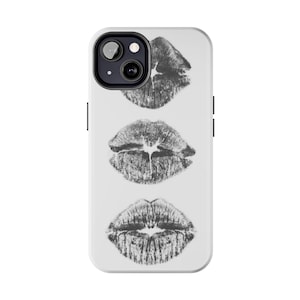 Coque Portable Kissy Tough Y2K Coque Portable Rétro Esthétique, iPhone 16/15/14/13/12/11 Pro Max XR | Galaxy S23/S22/S21 Ultra | Pixel 6/7/8 Pro