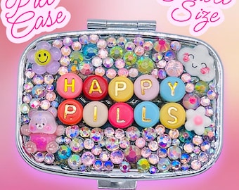 Personalized Pill Box: Travel Vitamin & Medicine Organizer