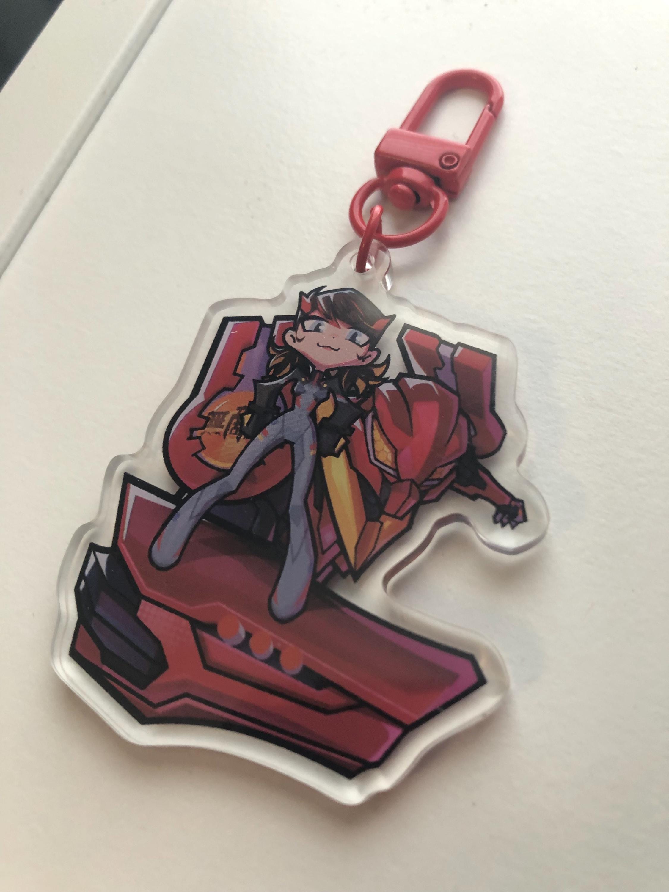 Marvel Rivals Keychains: Jeff the Land Shark/peni Parker/venom/dr ...