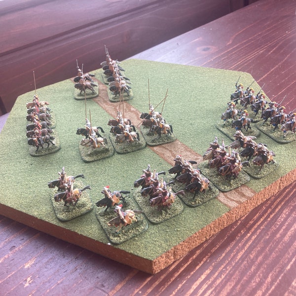 15mm Mongol Army painted and mounted on stands