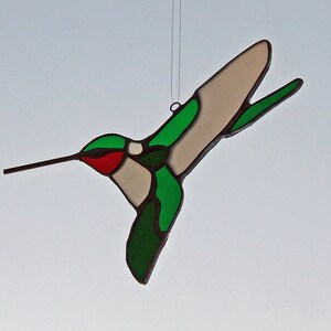 Stained Glass Hummingbird image 3