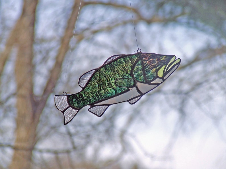 Stained Glass Largemouth Bass image 4