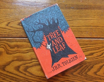 Tree and Leaf by J. R. R. Tolkien, First American Edition with Dust jacket art by Robert Quackenbush, Boston: Houghton Mifflin Company, 1965