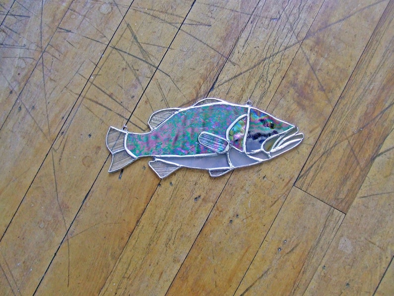 Stained Glass Largemouth Bass image 5