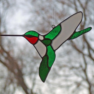 Stained Glass Hummingbird image 1