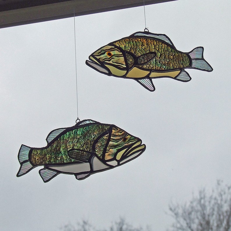 Stained Glass Largemouth Bass image 6