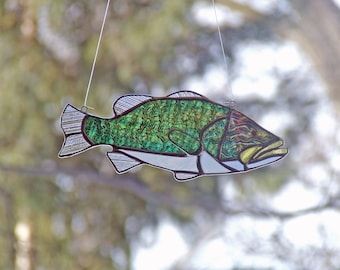 Stained Glass Largemouth Bass