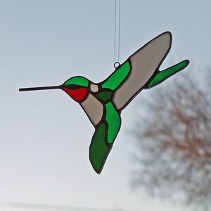 Stained Glass Hummingbird image 2