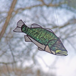 Stained Glass Largemouth Bass image 2