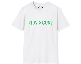 Kinderen > Uniseks softstyle-T-shirt Guns