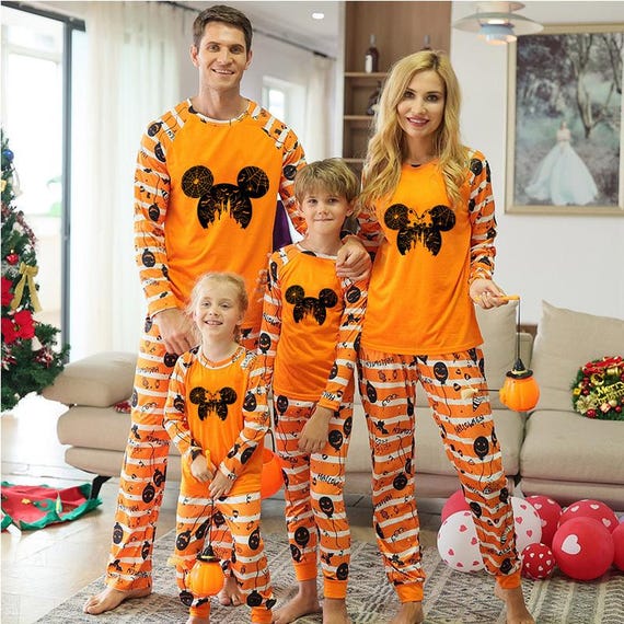 Halloween disney pajamas sale