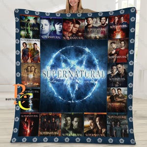 Supernatural quilt blanket deals