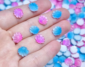 Mini Shells Resin Nail Charms for Nail Arts, DIY, Jewery Making and More