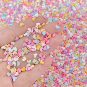 Super Mini Heart Resin Charms for Nail Arts, DIY, Jewery Making and More