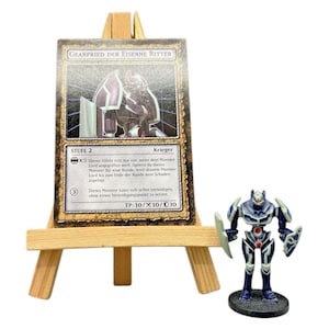 Yugioh Dungeon Dice Monsters Gearfried der Eiserne Ritter 4cm Spielkarte ST-06