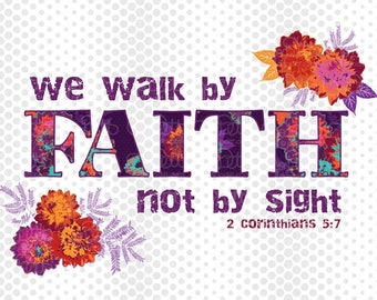 Faith Clipart - Christian PNG - Faith PNG - Bible Verse PNG - Bible Verse Clipart - Christian Clipart - Bible Verse Sublimation Designs