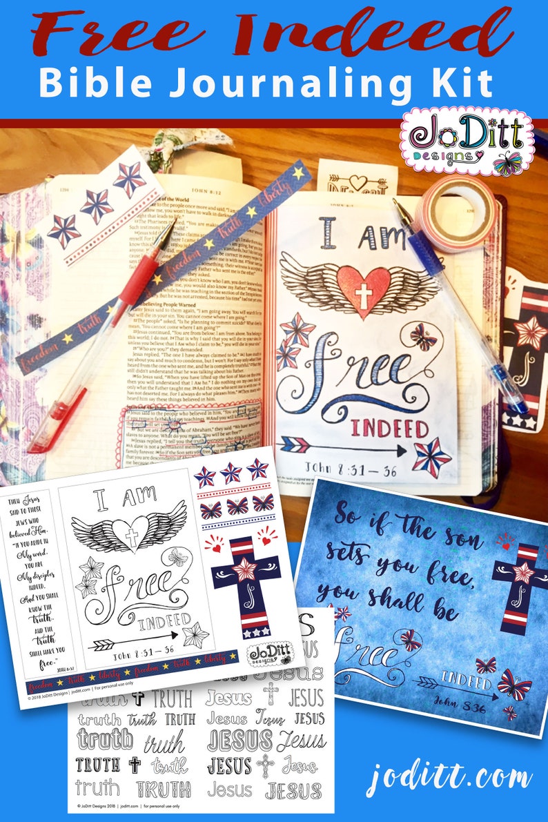 Bible Journaling Kit Free Indeed / Bible Journaling Printable Etsy Israel