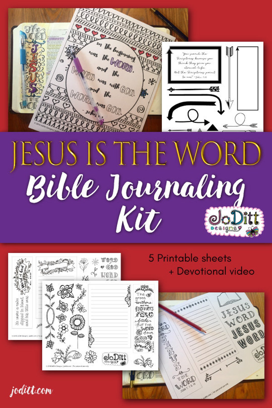 Best Pens for Journaling in a Bible or Prayer Journal - JoDitt Designs