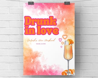 Hen Weekend Personalised Welcome Sign, Hen Do Party Décor, Bride To Be, Luxury Printable Custom Sign, Digital Download, Poster, Foam Board