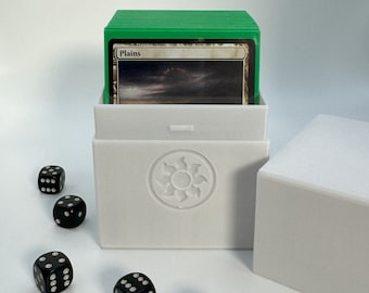Magic the Gathering Deck Box / 100 card deck box / Multicolored deck boxes / MTG Box