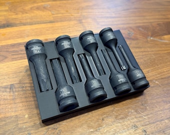 Harbor Freight Impact Star Socket Holder / Socket Holder / Socket Organizer / T Socket / T-Socket