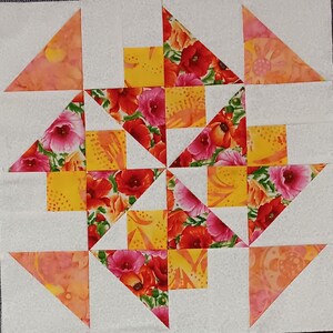 Butterflies Quilt Block Pattern, Instant Digital Download,  PDF Pattern,  Coloring page, Beginners quilt pattern, Patchwork quilt pattern