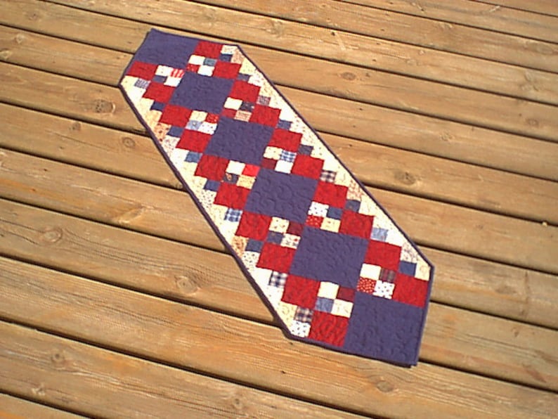 Quilted Table Runner Pattern From Gloryquilts PDF Digital Download Quilt Pattern Etsy