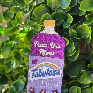 Para una mama fabulosa topper, Día de las madres topper, regalos personalizados para mamá